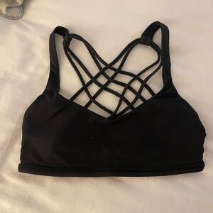 Lululemon Black Free To Be Bra